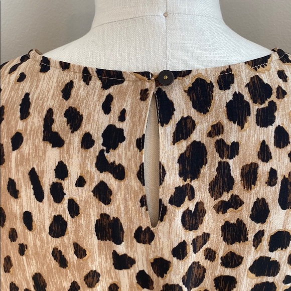 Wild Cat printed sheath dress with tie waist - Picture 6 of 8